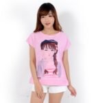 Mosiru Baju Atasan Katun Wanita Cute Doll – Pink